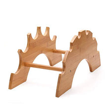 BENOHAOH Cremagliera di Vino in Legno di bambù di bambù Creativo, Rack di stoccaggio di Vino in Legno massello, Mobile Semplice di stoccaggio di Moda Semplice