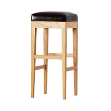 Miwaimao - Seggiolone da bar in legno massiccio, confortevole (dimensioni: 30 x 30 x 71 cm), 30 x 30 x 71 cm