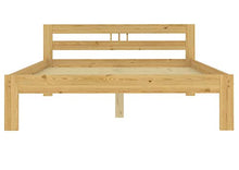 Erst-Holz Letto Matrimoniale Classico in Pino 140x200 Laccato con doghe rigide 60.64-14