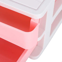 Scatola portaoggetti a doppio strato, scatola portaoggetti in plastica con cassetto Organizer per portaoggetti da tavolo impilabile per uso domestico