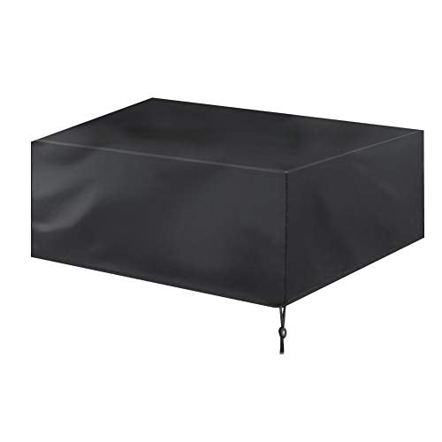 ffu copertura impermeabile per tavolo da esterno impermeabile antipolvere per mobili da patio copertura protettiva divano tavolo da pranzo (213 x 132 x 74)