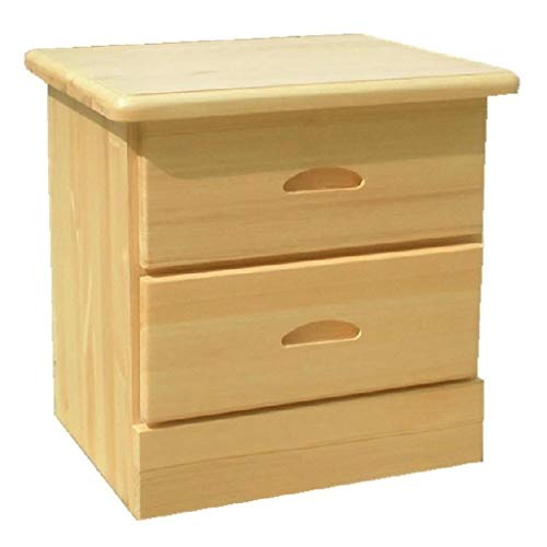 Yyqx Comodino Lampada da Tavolo in Legno massello Multistrato Semplice e Moderno Comodino Pino armadietto di Protezione Ambientale Comodini Letto