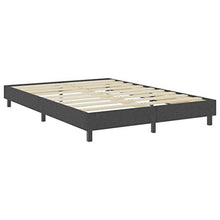 SKM Letto a Molle Grigio Scuro in Tessuto 160x200 cm (69.03kg)