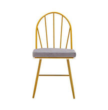 Sedute multifunzionali, Iron Pranzo Sedia da pranzo Arc Cuscino posteriore 4 pezzi Set Sedie da pranzo Sedie da pranzo Sedie da esterno per portico, a bordo piscina, patio, giardino, balcone, cortile,