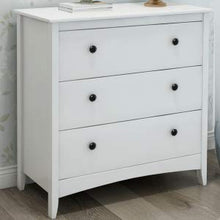Pumpumly - Cassettiera con 3 cassetti, colore: Bianco