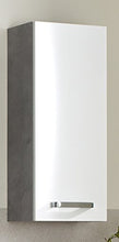 Pelipal 913 Hanau Armadietto da Parete, Legno, Effetto Cemento, 20,0 x 30,0 x 70,0 cm