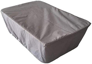 N / A Mobili coperture mobili da Giardino Si estende Esterno Stabilito della Copertura del Patio Impermeabile tovaglia Giardino respiratoria, Coprire mobili da Giardino Grigio (Dimensioni.
