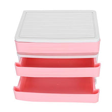 【𝐑𝐞𝐠𝐚𝐥𝐨 𝐝𝐢 𝐍𝐚𝐭𝐚𝐥𝐞】 Scatola portaoggetti impilabile con cassetto Scatola portaoggetti multifunzionale, semplice portaoggetti impilabile per notebook, rosa per ufficio a casa