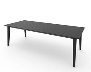 Keter Tavolo Lima 240 Cm, Tavolo da Esterno Adatto 8 Persone, Grafite