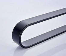 YunNasi Portasciugamani senza foratura per WC e bagno, 30 cm/40 cm/50 cm (30 cm, nero)
