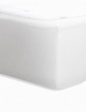 schlafgut Jersey-Elasthan Boxspring Lenzuolo con Angoli, Cotone/Tessuti Misti, Bianco, 220 x 200 x 1 cm