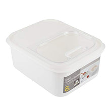 Rockyin Sigillato in plastica Copertura di Vibrazione con Le imposte Rice silos di immagazzinamento Cucina Ambientale Storage Box 10kg