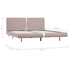 SKM Giroletto Cappuccino in Similpelle 160x200 cm (27.45kg)