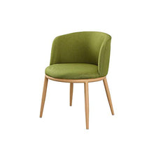 Sedia da ufficio,Tavolo morbido e confortevole Sgabello da bar Altezza della piastra del sedile 65 cm (26 pollici), struttura in legno massello Cuscino in misto cotone e lino, vernice color legno, u