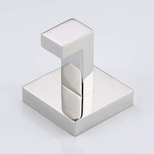 Eono Essentials, gancio appendiabiti e per asciugamani, per il bagno, in acciaio inossidabile SUS304, finitura lucida, 2 pezzi, A22560-P2