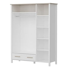 Homemania Armadio, Truciolare Melaminico, Bianco, Legno