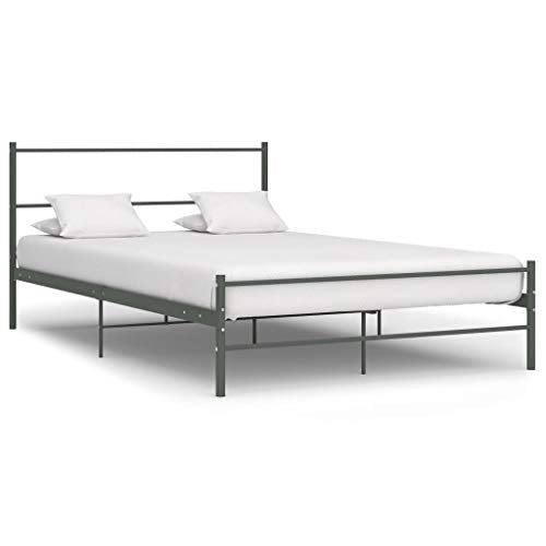 SKM Giroletto Grigio in Metallo 160x200 cm (19.1kg) Grigio-6495