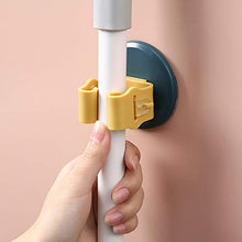 ZXCASDF Libero Punzonatura Cremagliera della Clip Mop Mop Mop Butto Clip Scopa Gancio Igienica Muro Clip di Lunga Durata Semplice Casa Appeso Mop Antiscivolo Gancio Artefatto