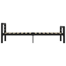 SKM Giroletto Nero e Bianco in Metallo 90x200 cm