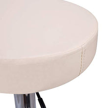 CCLIFE Set 2x /1x Sgabello Bar Regolabile in Altezza(63-83) cm Sgabello Cucina Moderno con poggiapiedi, Colore:Beige, Dimensione:2pz-Set