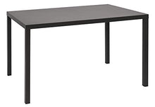 RD ITALIA Tavolo da Giardino 120x80 cm in Acciaio Dorio Antracite