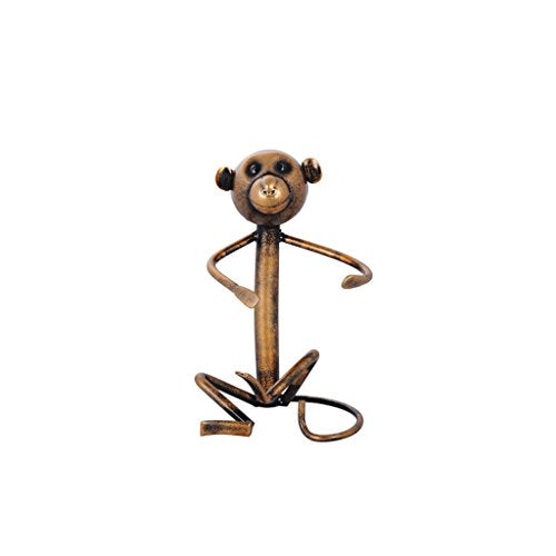 CWT Porta Bottiglie da Vino Cremagliera del Vino Cremagliera del Vino Mensola del Vino Portabottiglie di personalità Ornamenti di Ferro Elegante e alla Moda, Forte e Durevole Portavini