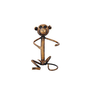 CWT Porta Bottiglie da Vino Cremagliera del Vino Cremagliera del Vino Mensola del Vino Portabottiglie di personalità Ornamenti di Ferro Elegante e alla Moda, Forte e Durevole Portavini
