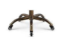 Poltrone Nubao Bar Stool Sedia Regolabile in Pelle di Sollevamento, la Rotazione della Barra di Metallo Sedia della Cucina di Bellezza contatore, con puleggia Mobile, 45-58CM (Colori: 4#)