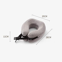 FSGD Cotone Memoria a Forma di U, Cuscino a Forma di U del Collo di Corsa Dorme artefatto Pelo Protezione aeromobili Treno Cuscino cervicale