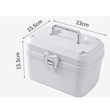 WYH Chiaro Medicine Chest Domestica Medicina di Sicurezza, Famiglia Loaded Piccola Serie Completa di Piedi Medicina Medicina Box Ragionevole