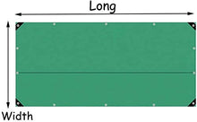 Telone resistente impermeabile in polietilene impermeabile resistente con occhielli per mobili da giardino, cabine, trampolino, legno, auto, campeggio o giardinaggio, impermeabile 3,8 × 5,8 m