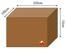 HBCOLLECTION Copri 135cm, Telo di Copertura per sedie e Tavolo Quadrato