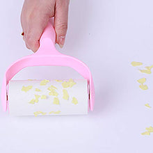 LLQM Sticky Hair Device, tearable Sticky Paper, Sticky Hair with Roller Brush, Remove Dust, Sticky Hair Brush