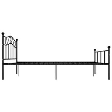 SKM Giroletto Nero in Metallo 140x200 cm (17.2kg)
