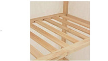 Zerone, guardaroba a 4 livelli, in tessuto, per camera da letto, con asta appendiabiti, 79 x 40 x 170 cm, tessuto bianco