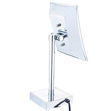 Specchi per trucco da appoggio a LED, specchio cosmetico da 8 pollici con luci Specchio illuminato ingranditore cosmetico regolabile in ottone con interruttore e spina