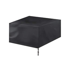 Moolo Coperchio Antipolvere Giardino Esterno Oxford Panno Tavola Impermeabile Sedia da Tavola Copertura Polverosa Pellicola Protezione Paralume (123 * 123 * 74)