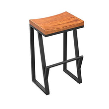 YS Sedia Seduta Curva Sgabello in Ferro Retrò, Poggiapiedi per Uso Domestico Elegante Semplice e Confortevole,63 cm,63 cm