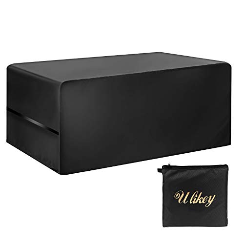 Ulikey Copertura per Mobili da Giardino, Coperture per Set Arredo Giardino, Copertura per Tavolo da Giardino Rettangolare Esterno Copritavolo Impermeabile Anti-UV 420D in Tessuto Oxford (180x120x74cm)