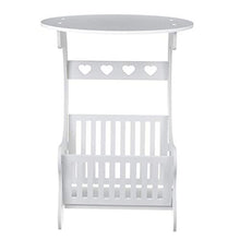 Comodino Tavolino con cestello portaoggetti Scrivania per computer portatile Comodino rotondo Divano Divano Comodino Tavolino Scaffale Scaffale Portaoggetti Per ufficio a casa Design moderno Mobili