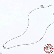 Baoxiaohed Collana in Argento Sterling, Collana Mom in Stile Moda Argento Sterling 925, Adatta per Festa della Mamma, Regali di Anniversario E Regali di Compleanno