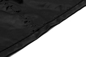 SIRUITON Copertura Mobilia Giardino Impermeabile Coperture per Tavoli da Esterno Poliestere Oxford Coperture Arredo - Nero (250 × 250 × 90 cm)