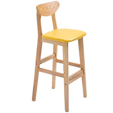 LF- Bar Stool Bar Stool Moda Creativa Bar Chair Casa Schienale Alto Seggiovia Bar Stool Rotante ad Alta Sgabello Sgabello Colazione Ristorante Ascensore Sgabello semplicità (Color : Yellow)
