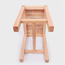 N/Z Arredamento per la casa Sgabelli e sedie per Doccia in Legno di Teak Sgabello per Vasca da Bagno per ped Max 150kg 0107