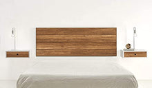 Hogar24 - Testiera in legno massiccio naturale con finitura cerata, dimensioni: 155 x 60 x 2 cm