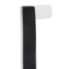 Relaxdays Portasciugamani per Porta e Armadio, da Appendere, Acciaio Inox, Senza Fori, per la Cucina e il Bagno, Bianco