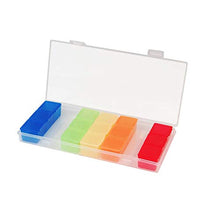 7 giorni pillola scatola porta tablet viaggio medicina dispenser organizzatore caso