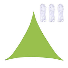 BFYDOAA - Tenda parasole triangolare, 3 x 3 x 3 m, anti-UV, impermeabile, per esterni, giardino, cortile, feste, tenda parasole da sole, resistente all'usura, impermeabile