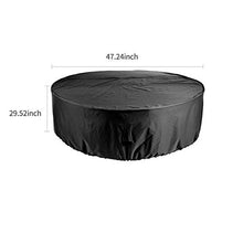 Kstyhome Fodere per mobili da Giardino per Esterni Fodere per sedie da Tavolo Impermeabili Fodere per mobili da Giardino Antivento Resistenti agli Strappi per Giardino Esterno