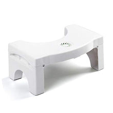 Sgabello WC Pieghevole | Sgabello da Toilette accovacciato per Bambini e Adulti | Carico Massimo 100 kg Pouf da Cucina per Bagno